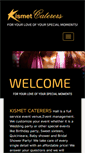 Mobile Screenshot of kismetcaterers.com